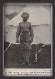 Indian VC, Risaldar Ram Elxander Rao ...