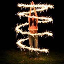 4th Of July Light Graffiti Fuego