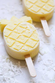 Pineapple Coconut Rum Popsicles Rezept Rezepte Gefrorene Desserts Ananas Am Stiel