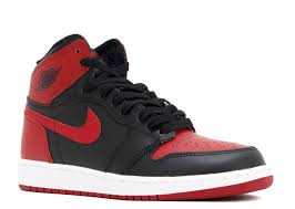 Air Jordan 1 Retro High Og Gs Banned 2016 Air Jordan 575441 001 Black Varsity Red White In 2020 Air Jordans Jordan 1 Retro High Jordan 1