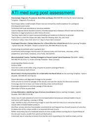 Ati Med Surg Post Assessment Latest 2020 Learning Template Assessment Custom Essay Writing Service