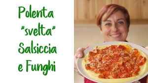 Polenta con salsiccia e funghipolenta salsiccia e funghi, una ricetta facile per preparare un primo piatto classico da portare in tavola nelle fredde giornate autunnali. Fatto In Casa Da Benedetta Polenta Svelta Con Salsiccia E Funghi Facebook