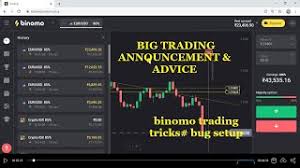 By using the financial services and tools offered on this site, you could either incur serious financial losses, or completely lose funds in the guaranteed trading account. Big Trading Announcement Advice Binomo Trading Tricks Bug Setup Youtube