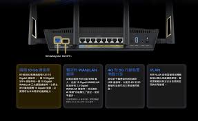 ASUS RT-BE88U 雙頻WiFi 7 AiMesh 可擴充路由器Router #RT-BE88U ...