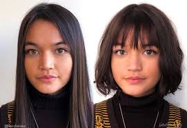 Bangs For Round Face Shapes 21 Flattering Haircuts Short Hair Styles For Round Faces Bangs For Round Face Short Hair With Bangs