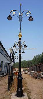 Cast Iron Led Street Lighting Road Lamp Poles Buy Lamp Post Lighting Pole Decorative Street Lighting Pole Product On Alibaba Com