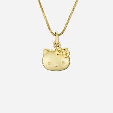 Image not available for color: Hello Kitty Classic Pendant Poh Heng Jewellery