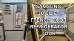 Samsung Fridge Tour / Review 30 Cu. Ft 3-Door French Door ...