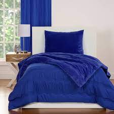 But it should also showcase a bit of your style since many of us spend a third of our lives in bed. Crayola Playful Plush Royal Blue Comforter Set Twin 2pc Target