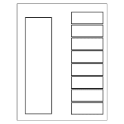 The bottom tab on the circle will serve to anchor the ears to your headband. Template For Avery 11076 Ready Index Table Of Contents 8 Tab Avery Com
