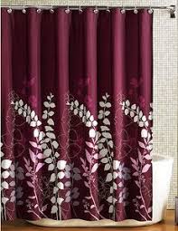 Colorpapa boho shower curtain red and black shower curtains for bathroom modern decorative fabric waterproof bath curtain set with hooks 72x72 burgundy. A Color Scheme For A Pink Maroon And White Bathroom Shower Curtain Curtains Fabric Shower Curtains