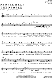 People Help The People Birdy Sheet Music People Help The People Querflote Birdy Pdf Noten Klick Auf Die Noten Um Reinzuhoren Noten Und Playback Saxophon Noten Querflote Noten Floten Noten