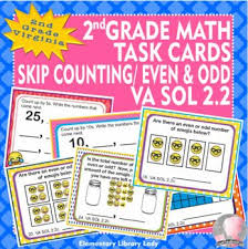 This Is A Set Of 25 Numbered And Repeated Unlabeled Un Numbered Task Cards With 25 Different 2nd Grade Math Problems A Elementary Task Cards Task Cards Math