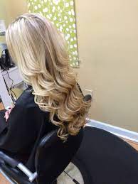 Loose Curls For Long Blonde Hair Curls Prom Blonde Hairstyles Long Blonde Hair Loose Curls Hairstyles Balayage Hair Blonde