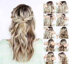 Penteados Simples Hochzeitsfrisuren Hochzeitsfrisuren Penteados Simples Easy Wedding Guest Hairstyles Long Hair Styles Wedding Guest Hairstyles