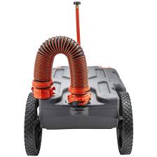 It's ideal for when you're parked too far away for an rv sewer hose. Camco Rhino 15 Gal Portable Holding Tank By Camco At Fleet Farm