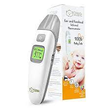 Baby Thermometer Forehead And Ear Thermometer For Fever By Drkea Accurate Dual Mode Professional Cli Baby Thermometer Thermometer Fever Forehead Thermometer
