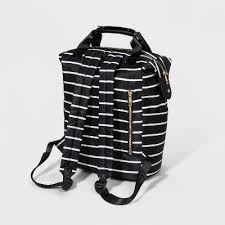 Black And White Striped Backpack Target Striped Square Backpack A New Day Black Women S Square Backpack Backpacks Striped Backpack