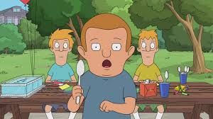 The solid purple and blue sections did take some time, as well as the lettering up top. Bob S Burgers House Of 1000 Bounces Tv Episode 2016 Imdb
