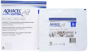 Aquacel Extra Ag Silver Dressings Extra Dressing Wound Dressing