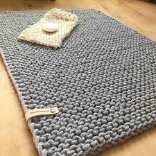 Pdf Anleitung Gestrickte Badematte Makrame Muster Kissen Stricken Anleitung Stricken