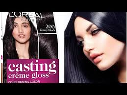 Alibaba.com offers 1,128 ebony black hair products. Review L Oreal Paris Casting Creme Gloss Hair Colour 200 Ebony Black Youtube