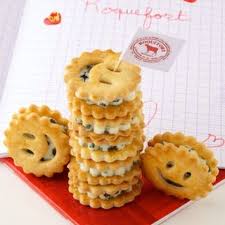 Biscuits Fourres Au Roquefort Recette Recette Biscuit Biscuits