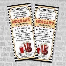 Almost files can be used for commercial. Amazon Com Movie Ticket Invitations Custom Vintage Movie Tickets Movie Ticket Invitations Ticket Birthday Party Invitation Movie Night Party Ticket Invites Matte Finish Handmade
