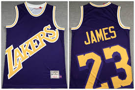 James capers, sean corbin, jacyn. Men S Los Angeles Lakers 23 Lebron James Purple Big Face Stitched Jersey New Day Stock