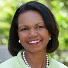 Rice, who served as secretary of state for former president from 2005 to 2009, told bush 'she would refuse george w bush shakes hands with condoleezza rice in washington dc on 5 january 2006. Condoleezza Rice Stanford Graduate School Of Business