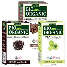 Amla and reetha combination is said to be reducing the grey hair effectively in no time. Buy Indus Valley 100 Organic Hair And Skin Care Combo Amla Shikakai Reetha Powder 100gm Each Pack Of 3 Online At Low Prices In India Amazon In