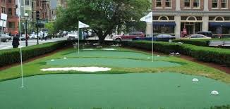 Golf putting green, backyard putting green, seniors putting green, indoor green and blue. Apartment Building Synthetic Putting Green Backyard Putting Green Green Backyard Home Putting Green