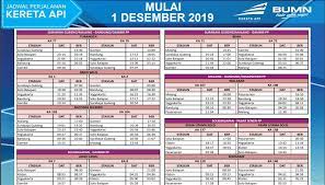 Jadwal kereta solo jogja desember 2019. Penumpang Ka Ada Perubahan Jadwal Ka 1 Desember Star Jogja Fm
