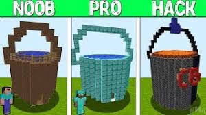 1280 x 720 jpeg 70kb. Minecraft Battle Chum Bucket Crafting Challenge Noob Vs Pro Vs Hacker Minecraft Animation By Noob Minecraft