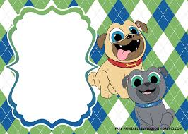 Invitations messages for party : Free Printable Puppy Pals Dogs Invitation Templates Free Printable Baby Shower Invitations Templates