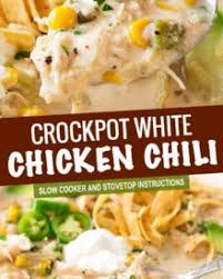 Ingredients for white chicken chili: Crockpot White Chicken Chili Contest Winning The Chunky Chef