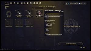 Warframe Requiem Relics Guide 2024 (Farming, Opening & Drops) - Progametalk