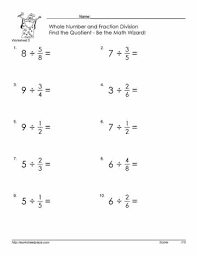 👉 learn how to divide mixed numbers. Divide Fractions By Whole Number 5 Worksheets