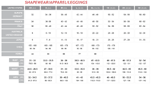 Spanx Size Chart Leggings Related Keywords Suggestions