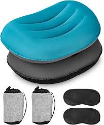 Ultralätt Uppblåsbar Campingkudde för Utomhusbruk