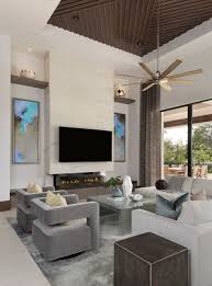 An excellent location for the tv is far away from all windows for creating visual comfort for human eyes. Modern Design And Outdoor Living Modern Living Room Miami By Freestyle Interiors Houzz