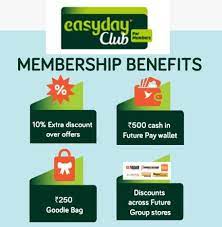 Join Easyday Membership And Avail Benefits Memberships Benefit Free Vouchers