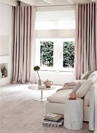 Trend Spotter Decorating With Dusty Pink Curtains Living Room Girly Living Room Interior