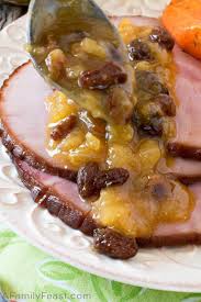 Pineapple Raisin Sauce The Perfect Sauce For Baked Ham Made From Pineapple Juice Crushed Pineapple Raisins And Dijon Raisin Sauce Raisin Recipes Ham Sauce