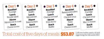 5 Day Meal Plan 50 00 For Family Of 4 In Nz How A Healthy Family Dinner Can Cost Less Than A Happy Meal L Healthy Family Dinners Happy Meal 5 Day Meal Plan