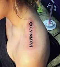 To convert roman numerals greater than 3,999 use the table below for converter inputs. 260 Best Roman Numeral Tattoos 2021 Font Styles Numbers Designs
