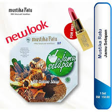 Memanfaatkan kekayaan alam dan budaya indonesia, mustika ratu melestarikan pusaka bangsa melalui rangkaian produk dengan sentuhan kemewahan convinced of the benefits of indonesia's natural and cultural wealth for body care and beauty, mustika ratu became a pioneer as well as a. Mustika Ratu Jamu Selapan Perawatan Berpantang Habis Bersalin After Confinement Treatment Package Free Lip