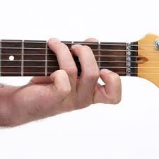 (4th string.) place your 4th finger on the 3rd fret of the g string. Chord Guitar C7 Chord Musical