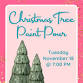 Christmas Tree Paint Pour – Public Workshop event in Westbury, NY