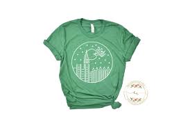 Peter Pan Shirt Second Star To The Right Never Grow Up Disney Shirt Magic Kingdom Shirt Disney Mom Disney Vacation Shirts Colorful Shirts Peter Pan Shirt